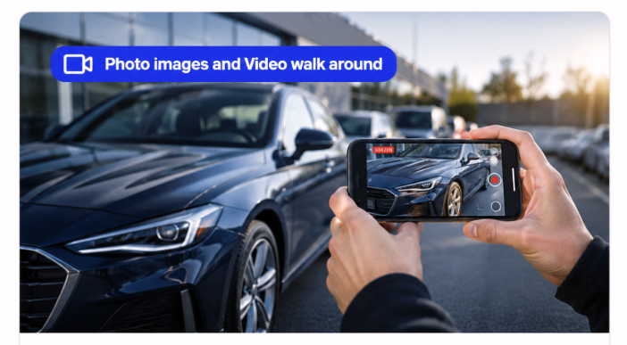 Photo images and video walk around - Vehicle inspection