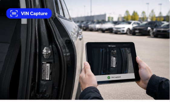 Vehicle Identity Capture - VIN scanning